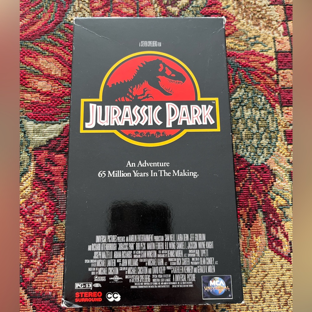 🌺 3 for $12 Jurassic Park VHS